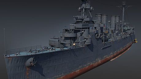 USS Detroit CL 8 в warthunder